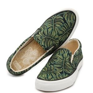 New!  Keds x Rifle Paper Co Leaf Print Shoes